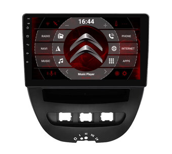 10" Android 13/14 Peugeot 107, Citroen C1, Toyota Aygo - 2