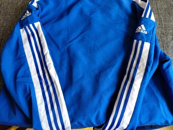 ADIDAS modrá sportovní lehká bunda - 2