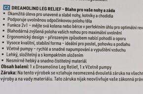Nová rehabilitační pomůcka úleva pro nohy a záda - 2