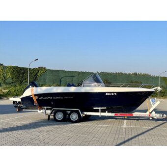 Loď - motor.člun Open 670 s motorem Suzuki 140ATL a přívěsem - 2