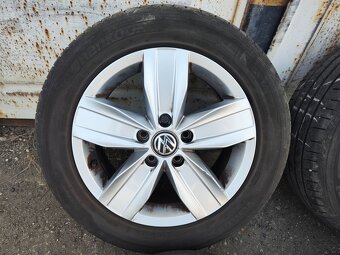 16"letní alu sada Bendigo 5x112 origo Caddy Golf 7 6 Touran - 2