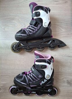 Rostoucí kolečkové brusle Fila X-One Girl 32-35 - 2
