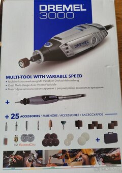 Bruska Dremel 3000 EZ + gravírovací pero + příslušens - 2