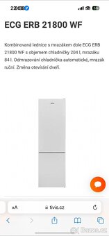 Chvíli používaná lednice - 2