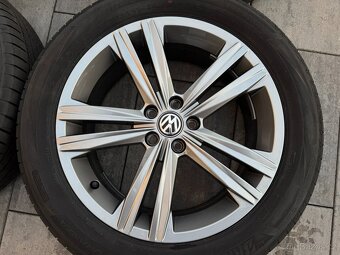 Originál alu kola VW T-Cross 5x100 R17 léto zánovn - 2