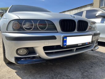 BMW E39 CSL Přední okraj Boční spoiler pro M a M5 nárazník S - 2