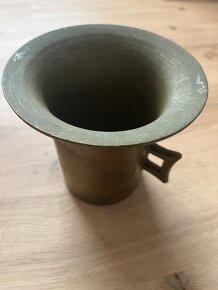 Hmoždíř mosazný bez tlouku - 2