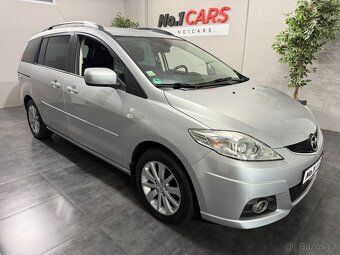 Mazda 5 2,0 i TX PLUS 7 MÍST VÝHŘEV 123.000 km STK 10/27 - 2