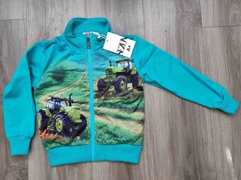 Chlapecká mikina s traktorem nová - 2