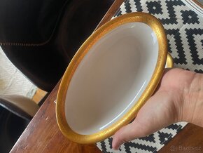 Malé oválné servírovací talířky - 2