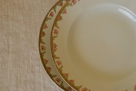 Starožitné porcelánové talíře - 2