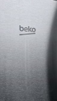 Lednice s mrazákem BEKO, kombinovaná,nerez design - 2