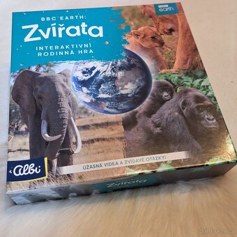 ALBI Desková hra Zvířata BBC Earth - 2