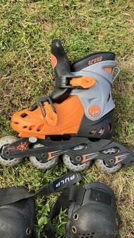 Dětské kolečkové brusle vel. 28-32 - 2