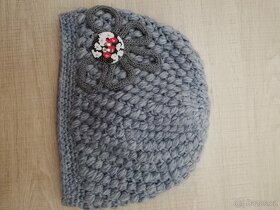 Zimní čepice dětské i dospělé, více barev - 2