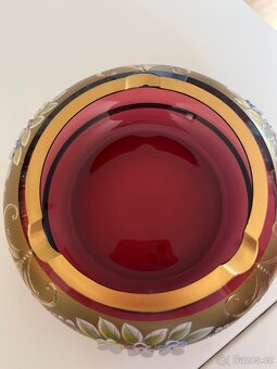 Novoborské sklo-popelník - 2