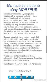 Prodám matrace 180x200x15 - 2