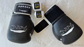Kvalitní kožené rukavice na box Vector - 2