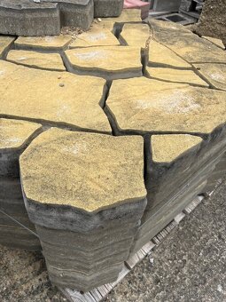 Betonová dlažba Cantera žlutá - 2