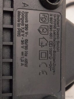 Nabíječky: BOSCH  a Li-lon Aku 67,2V - 2