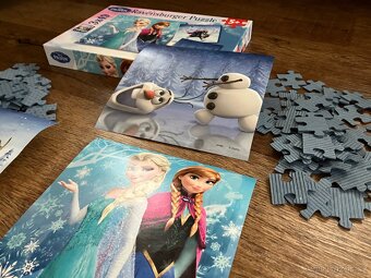 Puzzle Ledové království 3x49 dílků - 2