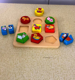 Montessori - Viga - Baby vkládačka - 2