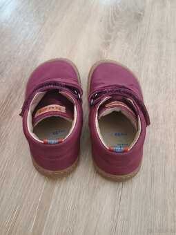 Barefoot dětské kotníkové boty Koel - Don 2.0 Bordo vel. 23 - 2