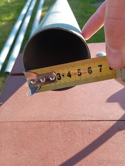 trubky 302cm, průměr 63mm, stěna 1,4mm - 2