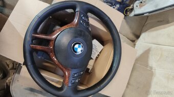 BMW e39 přešitý volant dekor vavona - 2