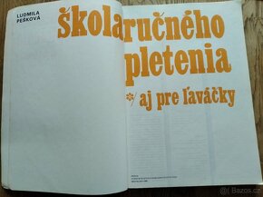 Retro příručka Škola ručného pletenia (i pro levačky) - 2