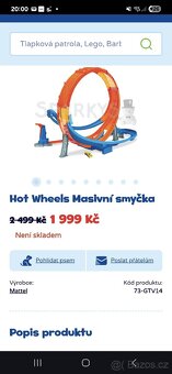 Dráha hot wheels - 2