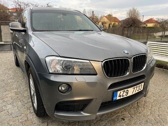 BMW X3 20d xDrive F25, ČR 1.maj. - 2