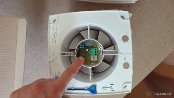 koupelnový ventilátor Dalap d125, 230V, casovac - 2