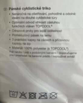 Pánský cyklistický dres, vel. L - 2