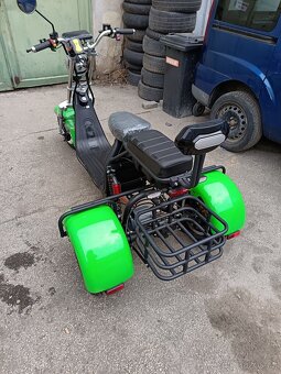 Tříkolka 2000W dvoumístná Nová - 2
