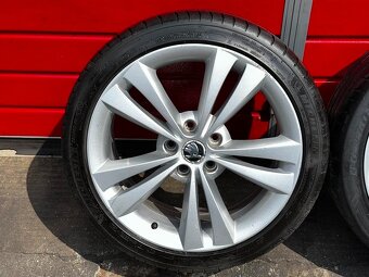 Original 3x ALU kola Škoda Neptune 18" 7,5J ET51 + 225/40/R - 2