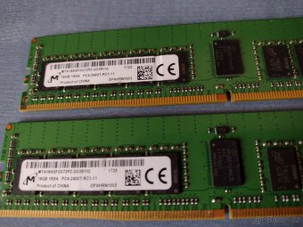 32 GB DDR4, rdimm, 2400T - 2