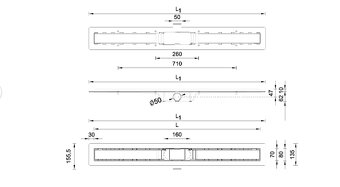 Sprchový odtokový žlab - 2