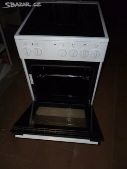 elektrický sporák mora na 230v,sklokeramická deska - 2