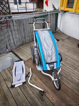 Chariot CX1 kolečka, běžecké kolo, miminkovník, příj kola - 2