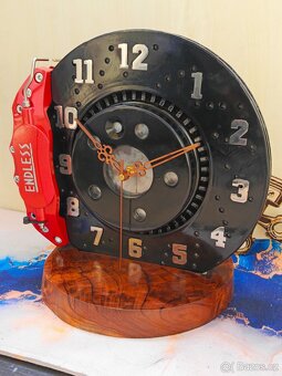 Hodiny z brzdového kotouče - Autonábytek Kovář - 2