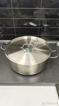 Prodám set MPRO indukční kastrol 19 l + poklice - 2