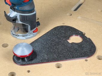 Rozširujúca základňa s bočným úchytom pre Bosch GKF18V-8 - 2