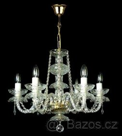 Nový nerozbalený křišťálový lustr 6 ramenný typ 1000-6-S - 2
