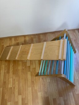 Dřevěná prolézačka a skluzavka - 2