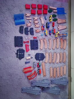 Playtive dřevěná vláčkodráha - 2