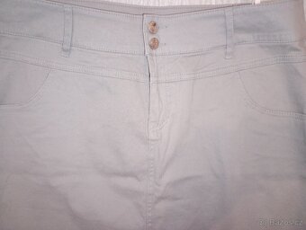 Šedá nová džínová sukně BPC vel.44 - 2