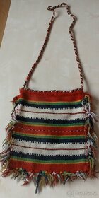 Vlněná ručně tkaná taška - 2