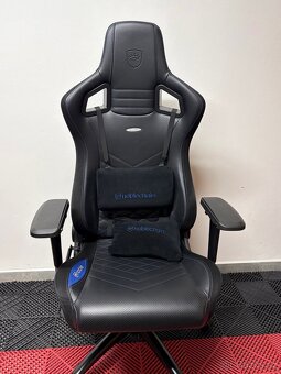 Noblechairs EPIC, herní židle, černá/modrá - 2