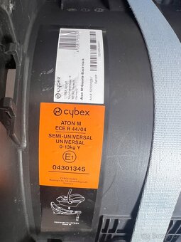 Cybex Aton M vajíčko - 2